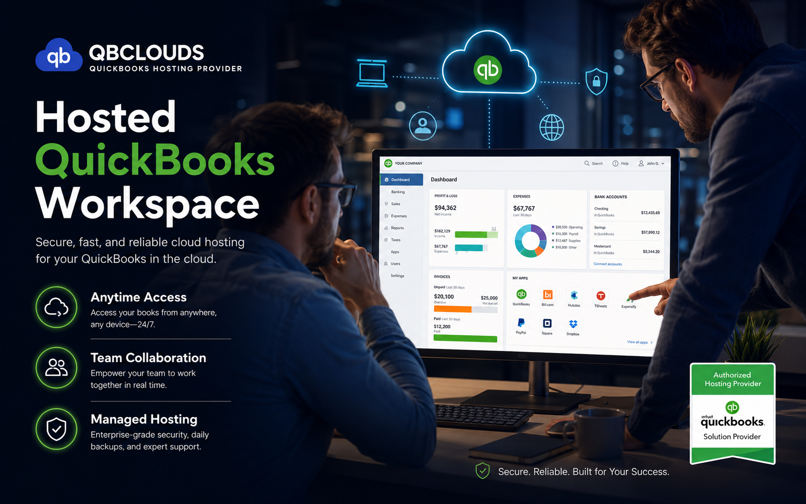 QuickBooks Hosting with QBClouds