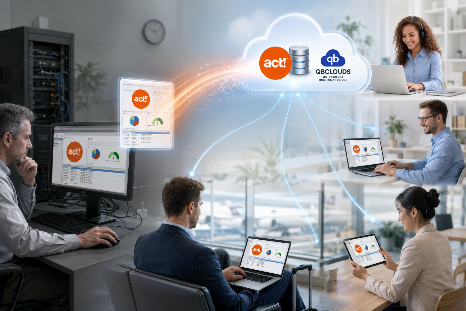 Why move ACT CRM to the cloud image