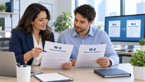 W-2 vs W-4